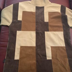 Men’s Patchwork Sweater